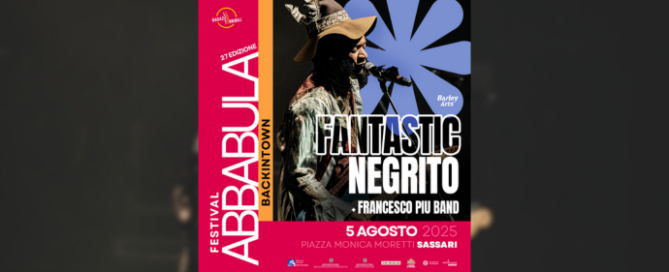 Fantastic Negrito live al Festival Abbabula 2025